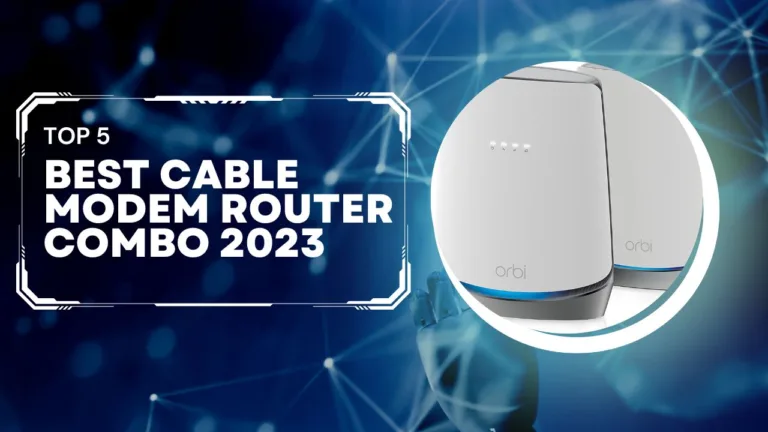 best cable modem router combo devices 2023