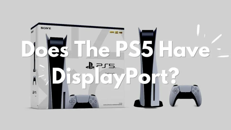 does ps5 have displayport