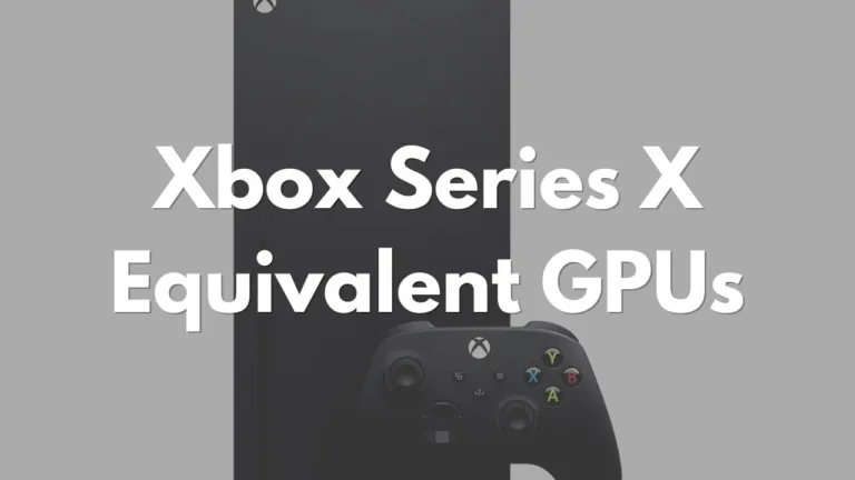 xbox series x equivalent gpu