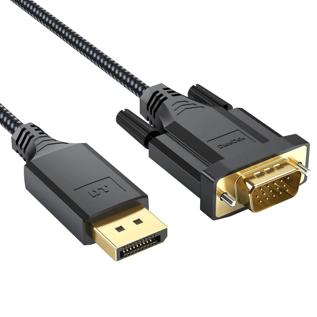 DteeDck DisplayPort to VGA Cable