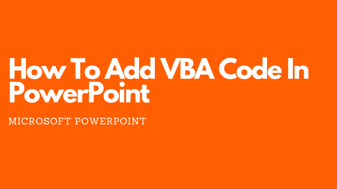 How to add video code in powerpoint