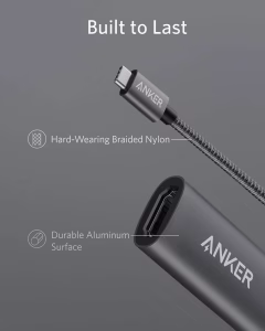 usb-c to hdmi adapter braided cable and aluminum housing