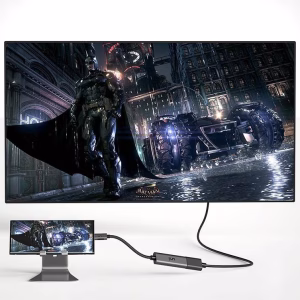 phone connected to tv using usb-c to hdmi cable