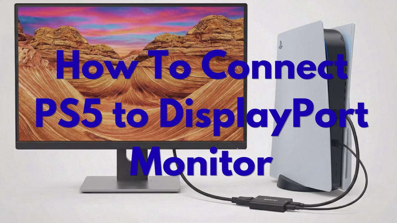 How to Connect PS5 to DisplayPort Monitor