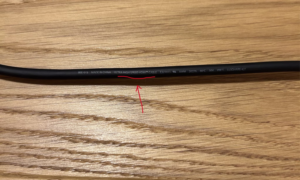 Nintendo Switch 2 Ultra High Speed HDMI 2.1 Cable